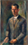 Autoritratto con pennelli 1920